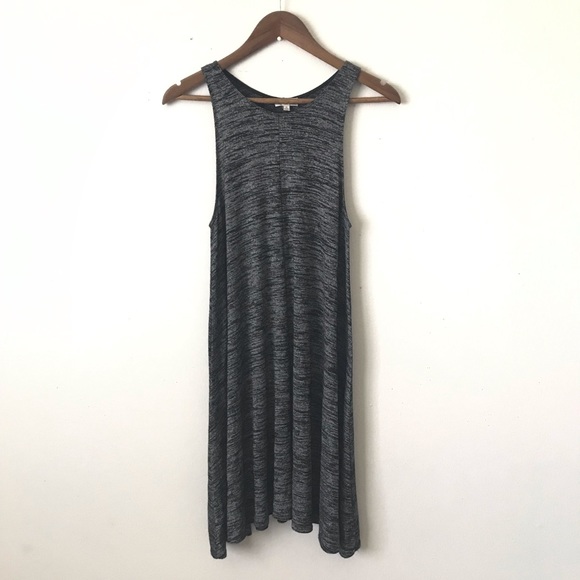 Aritzia Wilfred Free Medium Grey Marl Sleeveless Midi Tank Dress - Picture 4 of 9
